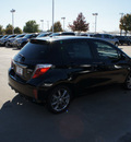 toyota yaris 2012 black se gasoline 4 cylinders front wheel drive automatic 76116