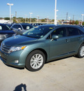 toyota venza 2011 green fwd 4cyl gasoline 4 cylinders front wheel drive automatic 76116