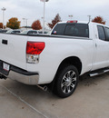 toyota tundra 2012 white grade gasoline 8 cylinders 2 wheel drive automatic 76116