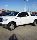 toyota tundra 2012 white grade gasoline 8 cylinders 2 wheel drive automatic 76116