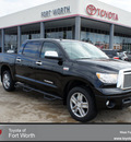 toyota tundra 2012 black limited flex fuel 8 cylinders 4 wheel drive automatic 76116