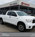 toyota tundra 2012 white grade flex fuel 8 cylinders 4 wheel drive automatic 76116