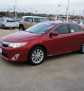 toyota camry 2012 red sedan xle gasoline 4 cylinders front wheel drive automatic 76116