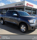 toyota tundra 2012 gray limited gasoline 8 cylinders 2 wheel drive automatic 76116