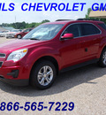 chevrolet equinox 2012 red lt flex fuel 4 cylinders front wheel drive automatic 75672