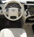 toyota sienna 2012 tan van 7 passenger gasoline 4 cylinders front wheel drive automatic 76116