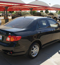 toyota corolla 2010 black sedan le gasoline 4 cylinders front wheel drive automatic 76210