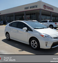 toyota prius 2012 white hatchback iv hybrid 4 cylinders front wheel drive automatic 76116