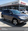 toyota highlander 2012 gray suv limited gasoline 6 cylinders all whee drive automatic 76116