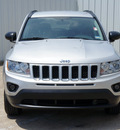 jeep compass 2011 silver suv gasoline 4 cylinders 2 wheel drive shiftable automatic 75080