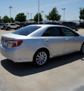 toyota camry 2012 silver sedan xle v6 gasoline 6 cylinders front wheel drive automatic 76116
