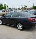 toyota camry 2012 black sedan xle v6 gasoline 6 cylinders front wheel drive automatic 76116