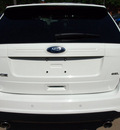 ford edge 2012 white sel gasoline 6 cylinders front wheel drive automatic 75080
