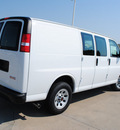 gmc savana cargo 2012 white van 1500 gasoline 6 cylinders rear wheel drive 4 speed automatic 76206