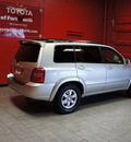 toyota highlander 2003 silver suv limited gasoline 6 cylinders front wheel drive automatic with overdrive 76116