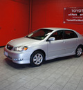 toyota corolla 2005 silver sedan s gasoline 4 cylinders front wheel drive automatic with overdrive 76116