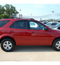 kia sorento 2008 dk  red suv lx gasoline 6 cylinders rear wheel drive automatic with overdrive 77340