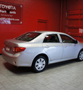 toyota corolla 2010 silver sedan le gasoline 4 cylinders front wheel drive automatic 76116