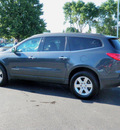 chevrolet traverse 2009 gray suv lt dvd 6 cylinders automatic 55124