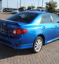 toyota corolla 2009 blue sedan s gasoline 4 cylinders front wheel drive automatic 76087