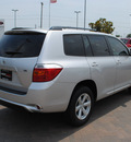 toyota highlander 2008 silver suv gasoline 6 cylinders front wheel drive automatic 76087