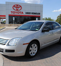ford fusion 2008 silver sedan gasoline 4 cylinders front wheel drive automatic 76087