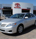 toyota camry 2011 silver sedan le gasoline 4 cylinders front wheel drive automatic 76087