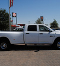 dodge ram pickup 3500 2010 white diesel 6 cylinders 4 wheel drive automatic 76087