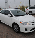 toyota corolla 2011 white sedan le gasoline 4 cylinders front wheel drive automatic 76087