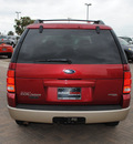 ford explorer 2005 red suv eddie bauer flex fuel 6 cylinders rear wheel drive automatic with overdrive 76087