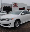 toyota camry 2012 white sedan se gasoline 4 cylinders front wheel drive automatic 76087