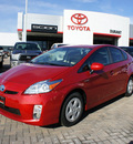toyota prius 2011 red iii hybrid 4 cylinders front wheel drive automatic 76087