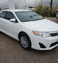 toyota camry 2012 white sedan l gasoline 4 cylinders front wheel drive automatic 76087