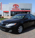 toyota camry 2011 black sedan le gasoline 4 cylinders front wheel drive automatic 76087