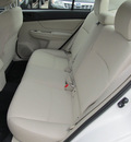 subaru impreza 2012 white sedan 2 0i gasoline 4 cylinders all whee drive automatic with overdrive 77099