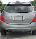 nissan murano 2005 gray suv sl gasoline 6 cylinders front wheel drive automatic 33884