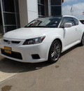 scion tc 2011 white hatchback gasoline 4 cylinders front wheel drive automatic 77802