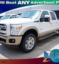 ford f 350 super duty 2012 white biodiesel 8 cylinders 4 wheel drive shiftable automatic 77338