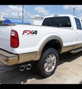ford f 350 super duty 2012 white biodiesel 8 cylinders 4 wheel drive shiftable automatic 77338