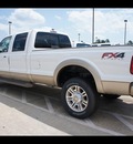 ford f 350 super duty 2012 white biodiesel 8 cylinders 4 wheel drive shiftable automatic 77338
