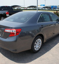 toyota camry 2012 gray sedan l gasoline 4 cylinders front wheel drive 6 speed automatic 76087