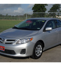 toyota corolla 2011 silver sedan le gasoline 4 cylinders front wheel drive automatic 77338