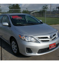toyota corolla 2011 silver sedan le gasoline 4 cylinders front wheel drive automatic 77338