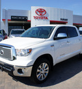 toyota tundra 2012 white limited flex fuel 8 cylinders 4 wheel drive 6 speed automatic 76087