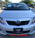 toyota corolla 2010 silver sedan s gasoline 4 cylinders front wheel drive automatic 76051