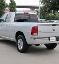 ram ram pickup 1500 2012 silver pickup truck slt flex fuel 8 cylinders 2 wheel drive automatic with overdrive 77099