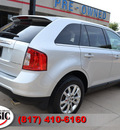 ford edge 2011 silver limited gasoline 6 cylinders front wheel drive automatic 76051