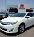 toyota camry 2012 white sedan xle gasoline 4 cylinders front wheel drive 6 speed automatic 76087