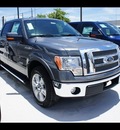 ford f 150 2012 gray gasoline 6 cylinders 2 wheel drive automatic 77338