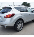nissan murano 2010 silver suv le gasoline 6 cylinders front wheel drive cont  variable trans  77505